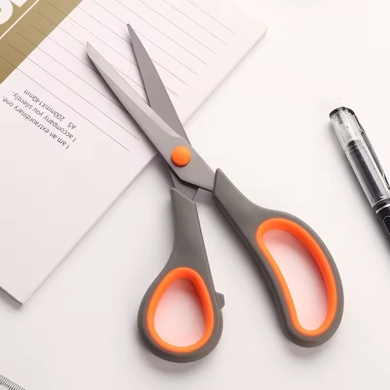 Multi-purpose office titanium plated scissors